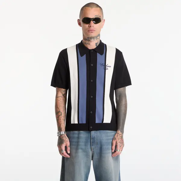 Carhartt WIP Majice Carhartt WIP S/S Mello Knit Shirt Mello Stripe/ Black M