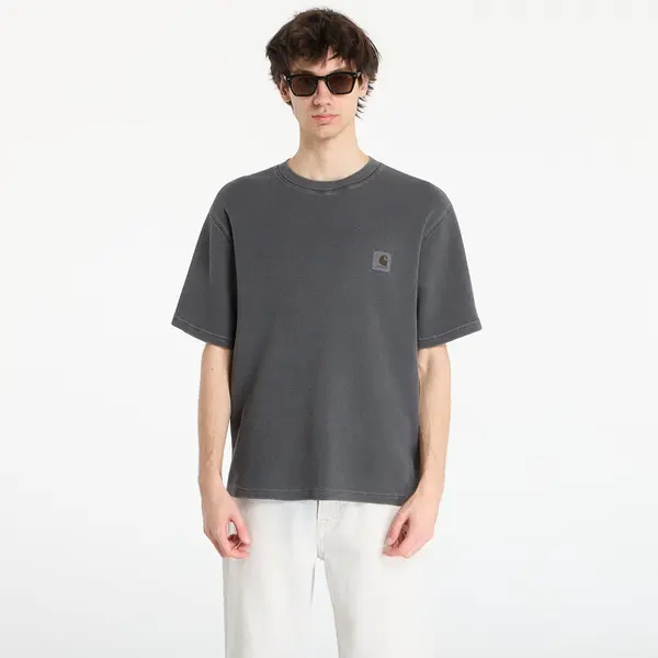 Carhartt WIP Majice Carhartt WIP S/S Nelson Waffle T-Shirt UNISEX Black XS