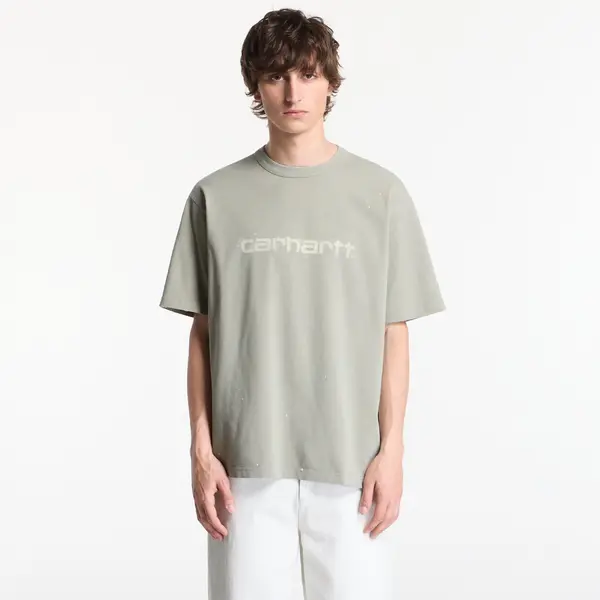Carhartt WIP Majice Carhartt WIP S/S Painter T-Shirt UNISEX Shady Green Destroy Wash, Splatter XL