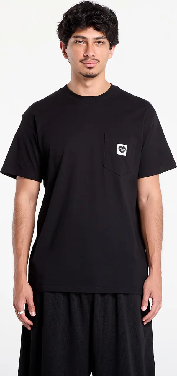 Carhartt WIP Majice Carhartt WIP S/S Pocket Heart T-Shirt Black XS