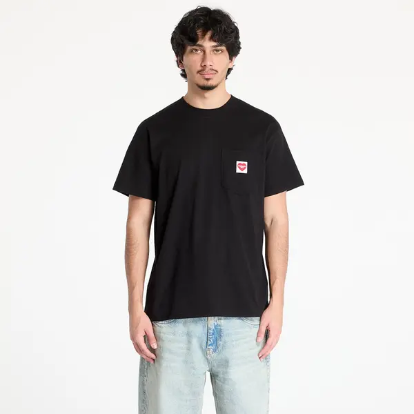 Carhartt WIP Majice Carhartt WIP S/S Pocket Heart T-Shirt UNISEX Black/ Red S