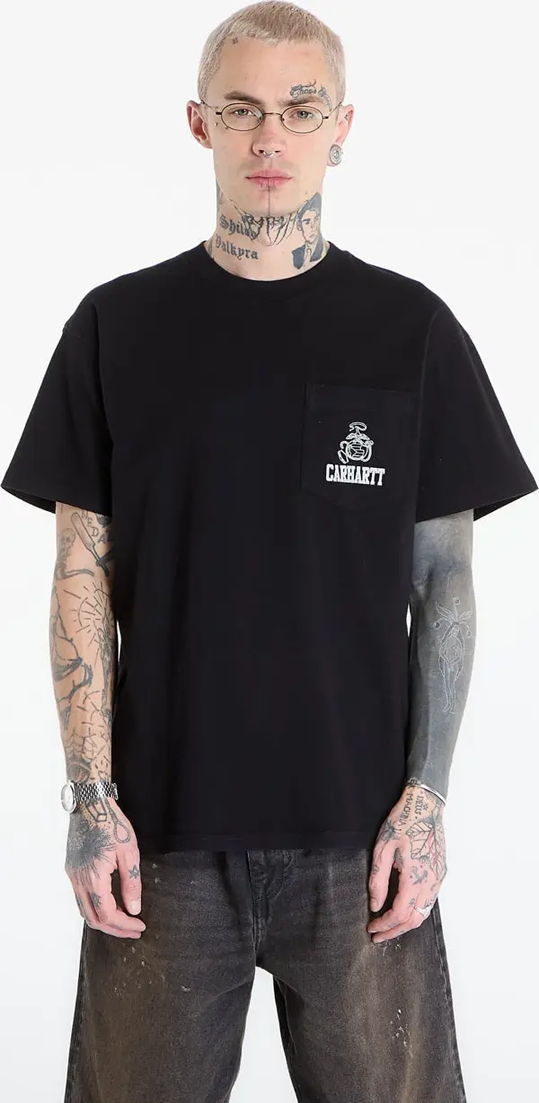 Carhartt WIP Majice Carhartt WIP S/S Pond Corps Pocket T-Shirt UNISEX Black M