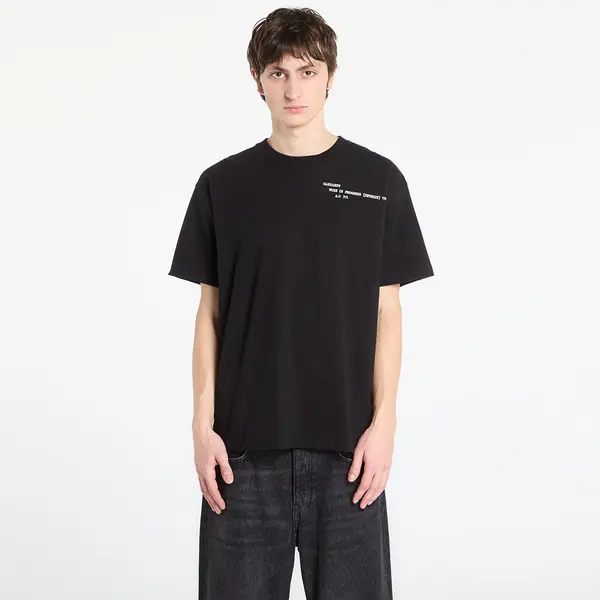 Carhartt WIP Majice Carhartt WIP S/S Punched T-Shirt UNISEX Black XS