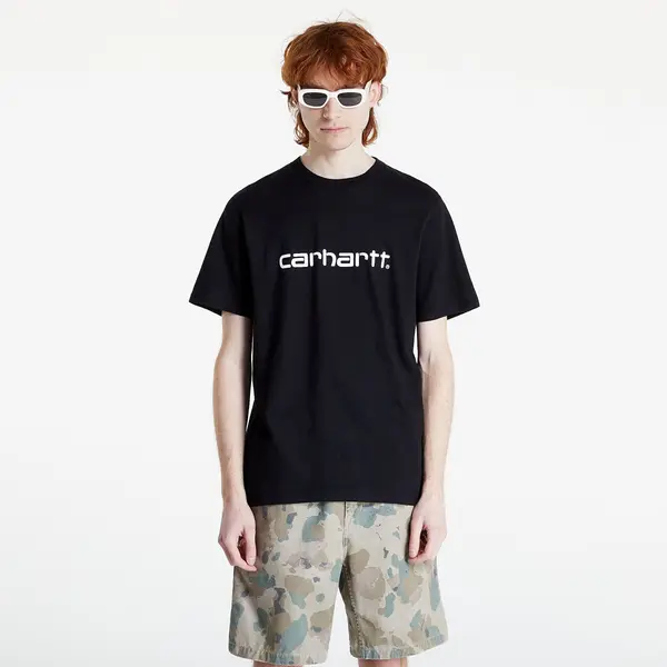 Carhartt WIP Majice Carhartt WIP S/S Script T-Shirt Black/ White M