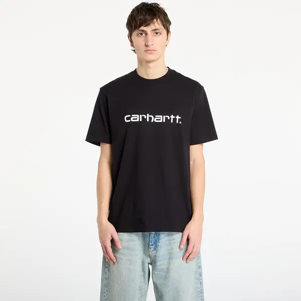 Carhartt WIP Majice Carhartt WIP S/S Script T-Shirt Black/ White XS