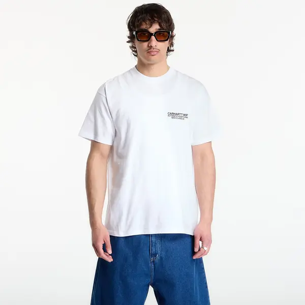 Carhartt WIP Majice Carhartt WIP S/S Sean Hamilton 03 T-Shirt UNISEX White XL