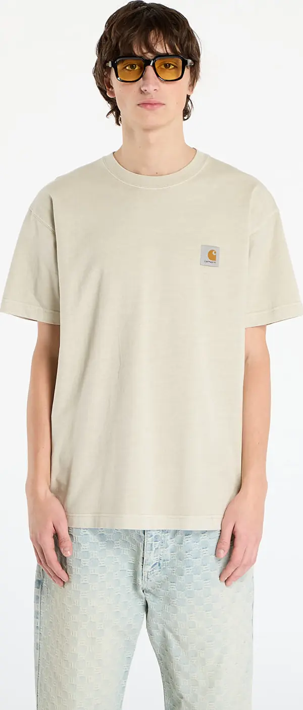 Carhartt WIP Majice Carhartt WIP S/S Vista T-Shirt UNISEX Fleur De Sel Garment Dyed XL