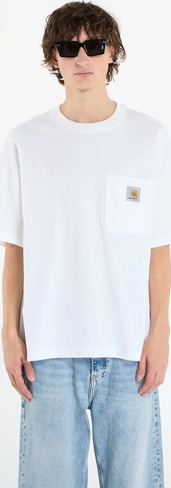 Carhartt WIP Majice Carhartt WIP S/S Work Pocket T-Shirt UNISEX White XS