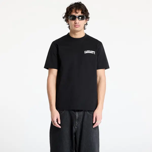 Carhartt WIP Majice Carhartt WIP University Script Short Sleeve T-Shirt UNISEX Black/ White S