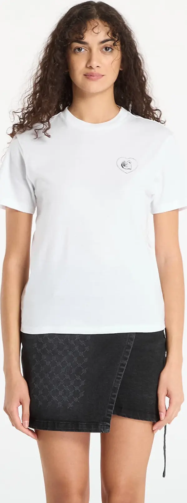 Carhartt WIP Majice Carhartt WIP W' S/S Hearts Of Hartts T-Shirt UNISEX White XS