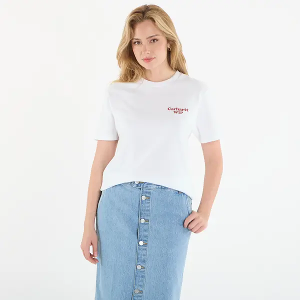 Carhartt WIP Majice Carhartt WIP W' S/S Spoiled T-Shirt White S