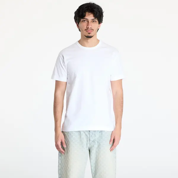 Comme des Garçons PLAY Majice Comme des Garçons PLAY Black Emblem Knit T-Shirt UNISEX White XS