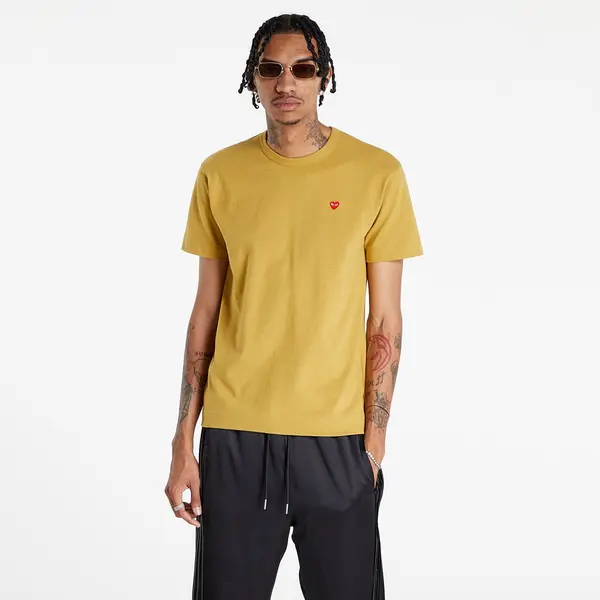 Comme des Garçons PLAY Majice Comme des Garçons PLAY Heart Logo Tee UNISEX Olive L