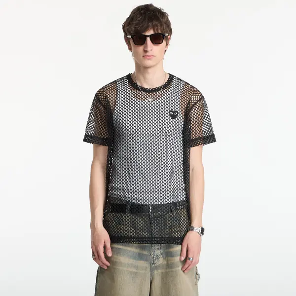 Comme des Garçons PLAY Majice Comme des Garçons PLAY T-Shirt Red Emblem Black L