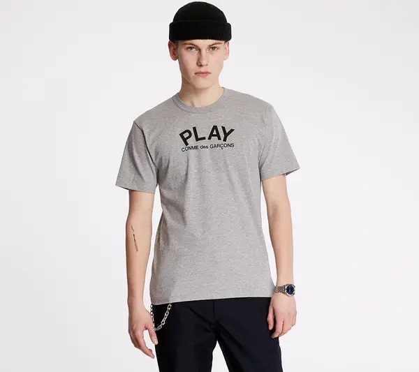Comme des Garçons PLAY Majice Comme des Garçons PLAY Tee UNISEX Grey L
