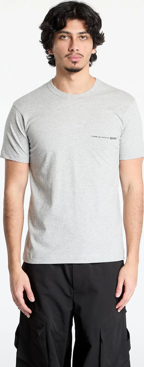 Comme des Garçons SHIRT Majice Comme des Garçons SHIRT Knit T-Shirt Grey L
