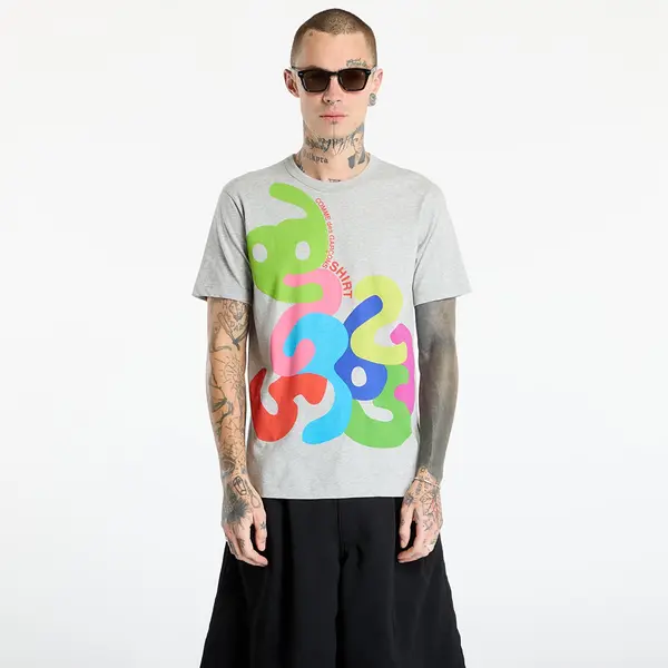 Comme des Garçons SHIRT Majice Comme des Garçons SHIRT T-Shirt With Graphic Print Black L