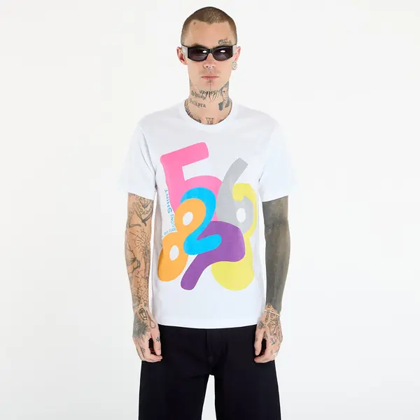 Comme des Garçons SHIRT Majice Comme des Garçons SHIRT T-Shirt With Graphic Print White L
