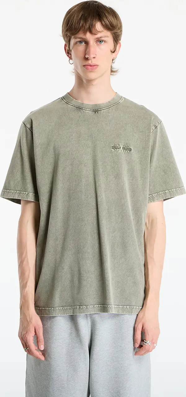 Daily Paper Majice Daily Paper Dias Washed T-Shirt Rosin Green S