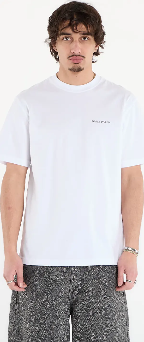 Daily Paper Majice Daily Paper Snake Shield Ss Tee White L
