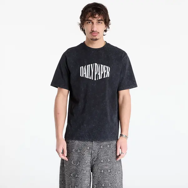 Daily Paper Majice Daily Paper Vintage Ss Tee Black L