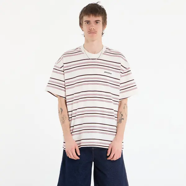 Dickies Majice Dickies East Liberty Stripe Ss Tee Egret XL