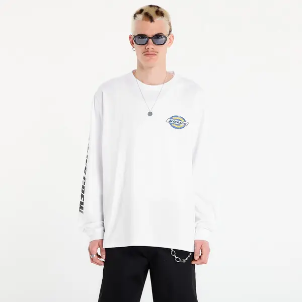 Dickies Majice Dickies Nashport Long Sleeve Tee White M