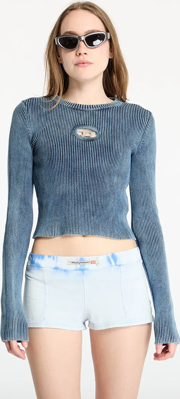 Diesel Majice Diesel M-Anchor-A Knitwear Blue L