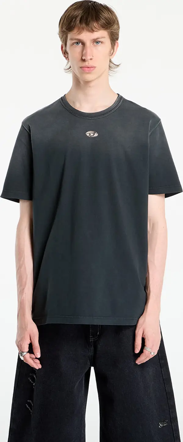 Diesel Majice Diesel T-Adjust-T1 T-Shirt Black/ Violet S