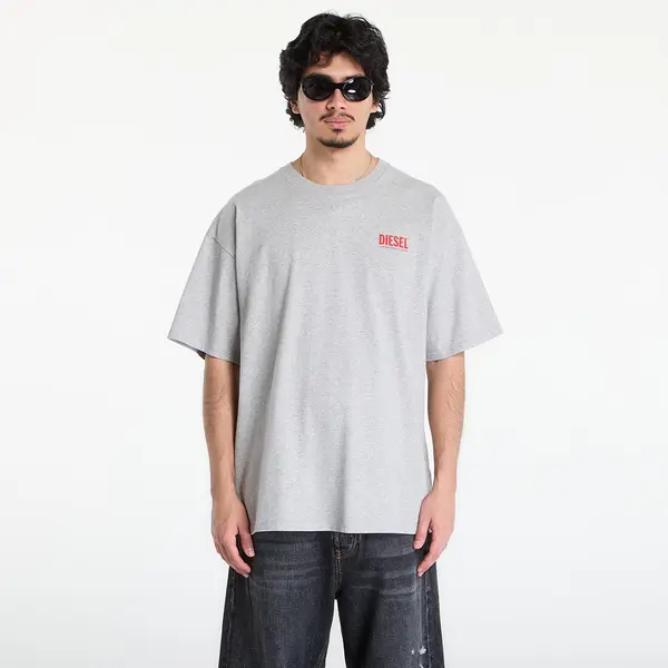 DIESEL Majice Diesel T-Boxt-Bisk T-Shirt Grey Melange L