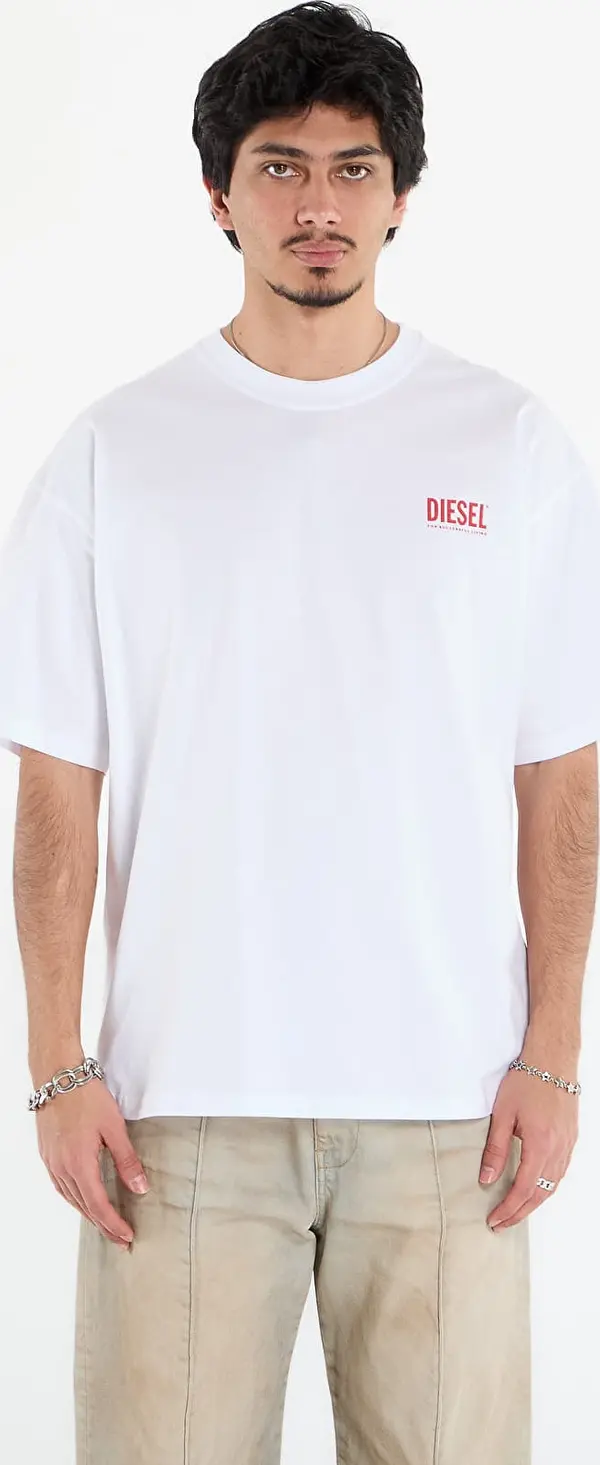 Diesel Majice DIESEL T-Boxt-Bisk T-Shirt White S