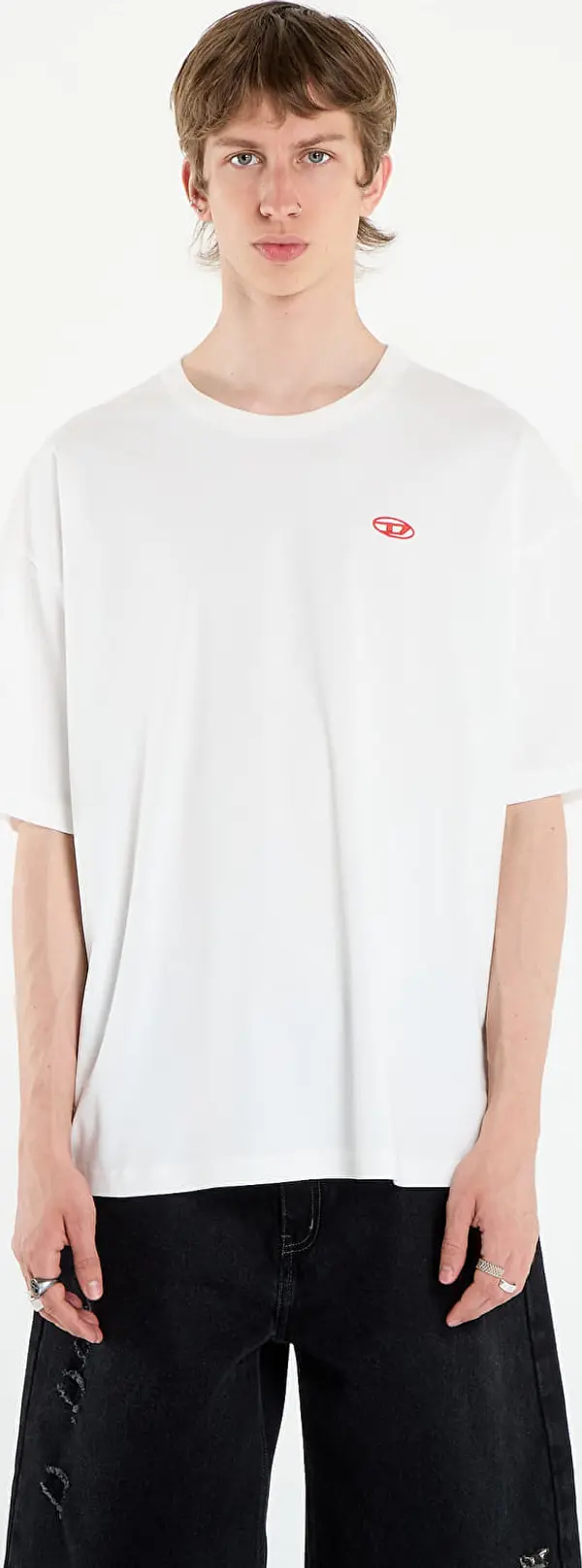 Diesel Majice Diesel T-Boxt-T6 T-Shirt Off White S