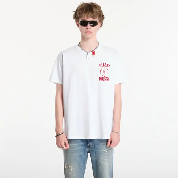 DIESEL Majice Diesel T-Norm-V14 T-Shirt White XXL
