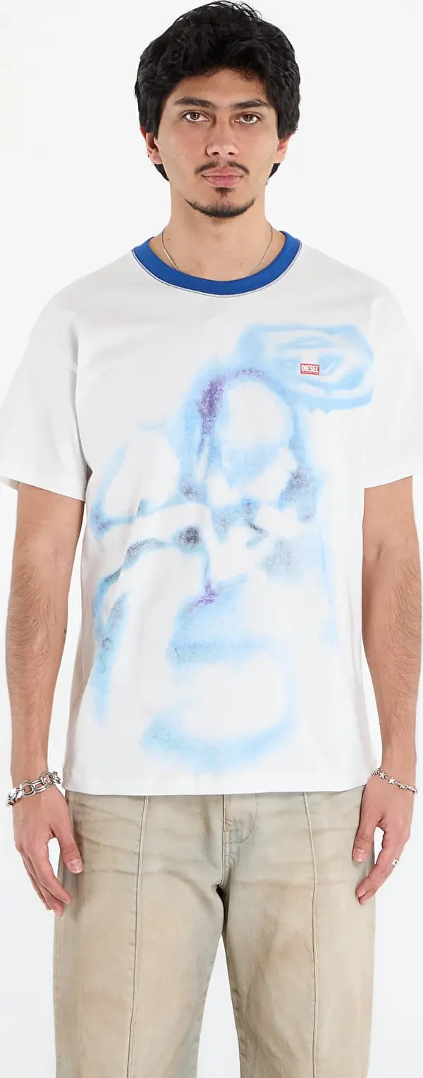 Diesel Majice DIESEL T-Norm-V2 T-Shirt Off White XXL