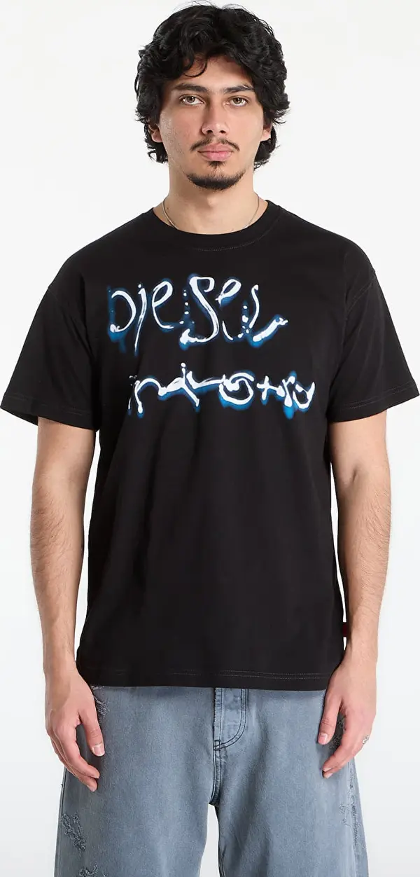 Diesel Majice Diesel T-Norm-V8 T-Shirt Black XXL