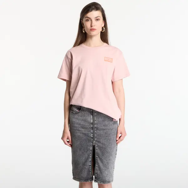DIESEL Majice Diesel T-Normy-S6 T-Shirt Pale Mauve M
