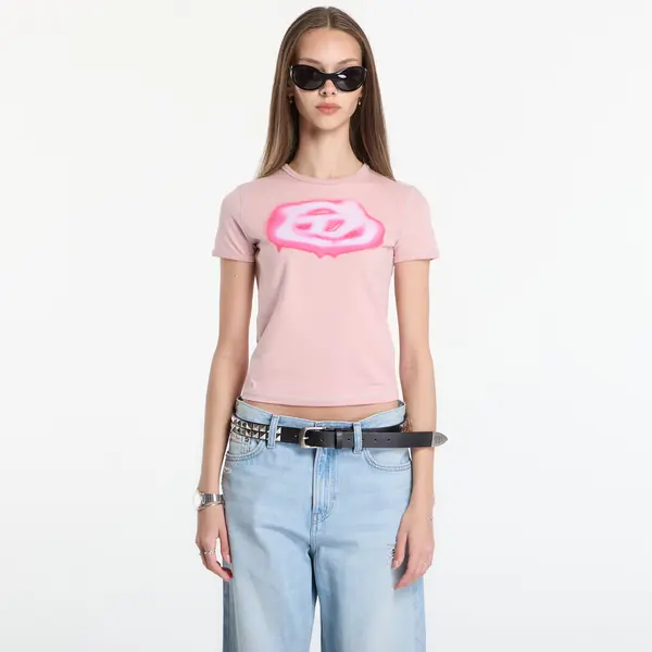 DIESEL Majice Diesel T-Uncuties-Long-S3 T-Shirt Pale Mauve XS