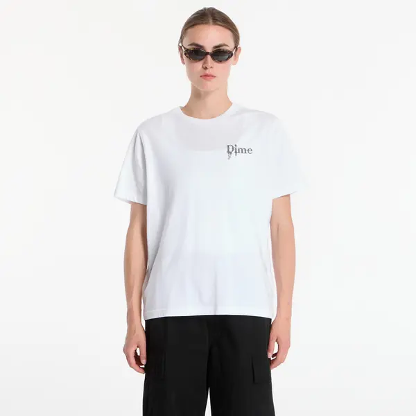 DIME Majice Dime Challenged T-Shirt UNISEX White L