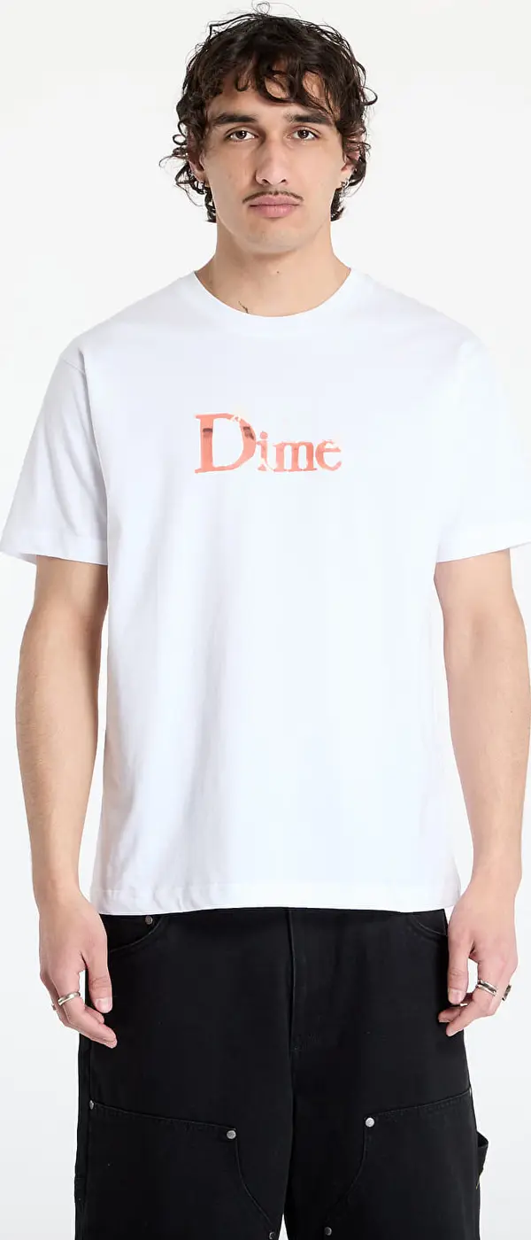 DIME Majice DIME Classic Shiny T-Shirt UNISEX White M