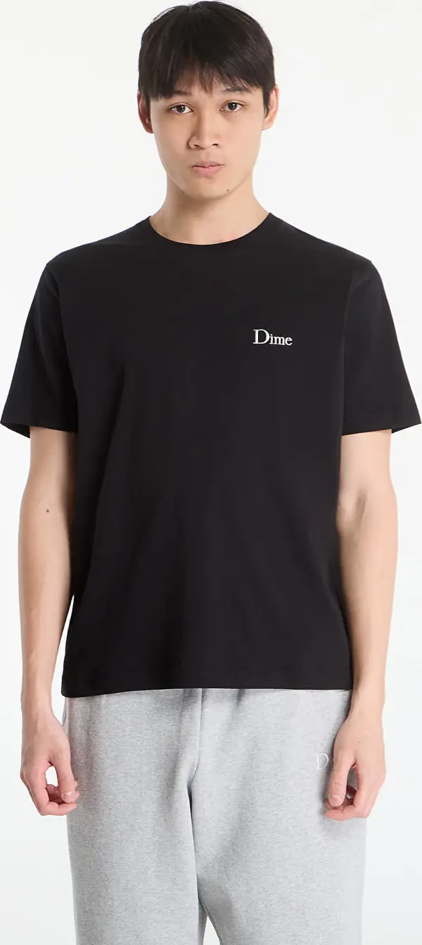 DIME Majice DIME Classic Small Logo T-Shirt UNISEX Black S