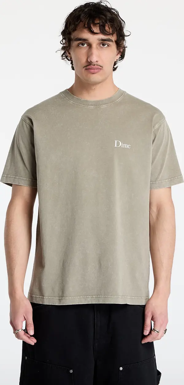 DIME Majice DIME Classic Small Logo T-Shirt UNISEX Faded Cement XS