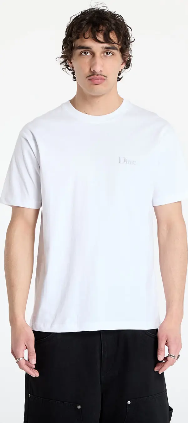DIME Majice DIME Classic Small Logo T-Shirt UNISEX White M