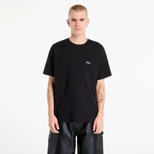 DIME Majice DIME Cursive Small Logo T-Shirt UNISEX Black S