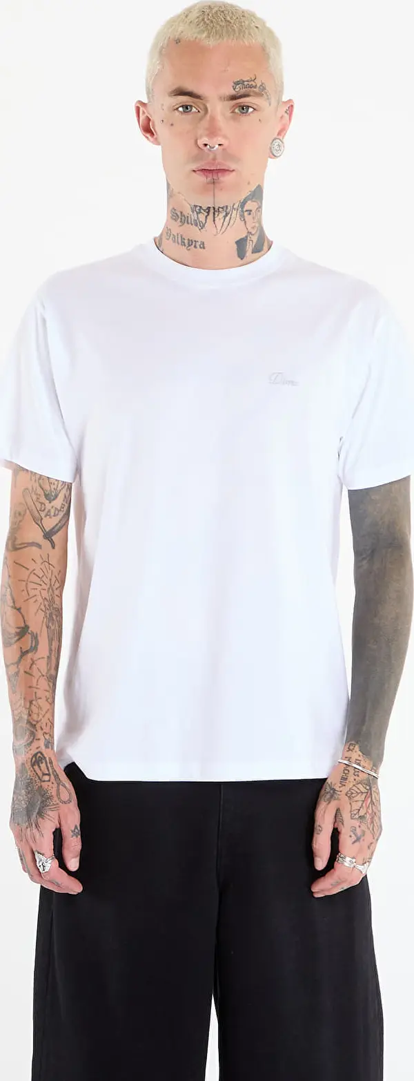 DIME Majice Dime Cursive Small Logo T-Shirt UNISEX White S