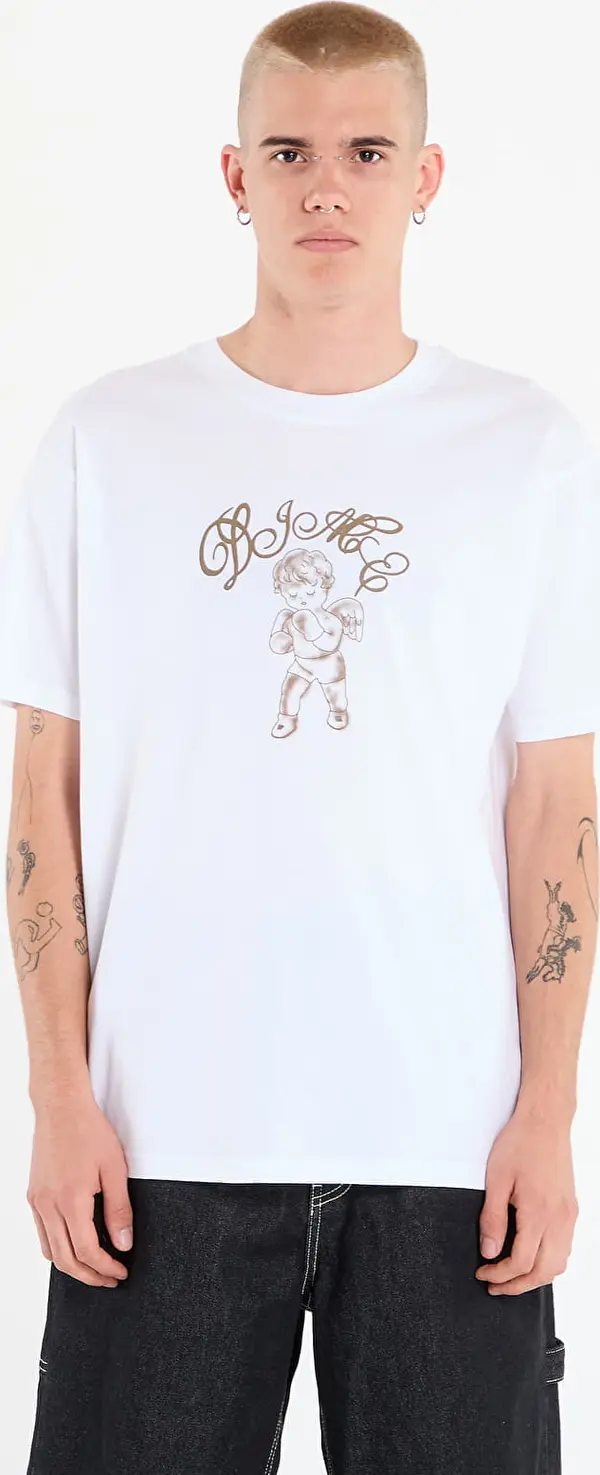 DIME Majice DIME Fighter T-Shirt UNISEX White L