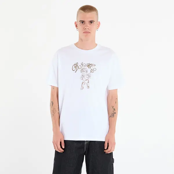 DIME Majice DIME Fighter T-Shirt UNISEX White XL