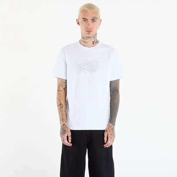 DIME Majice Dime Glyph T-Shirt UNISEX White L