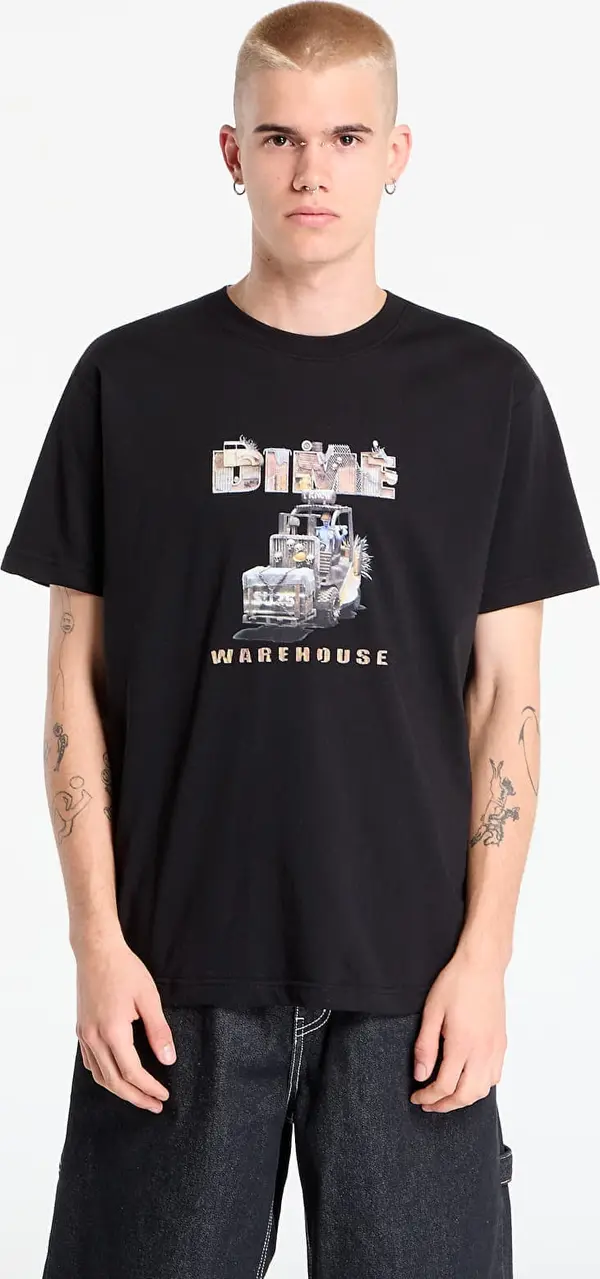 DIME Majice DIME Mad Bry T-Shirt UNISEX Black L