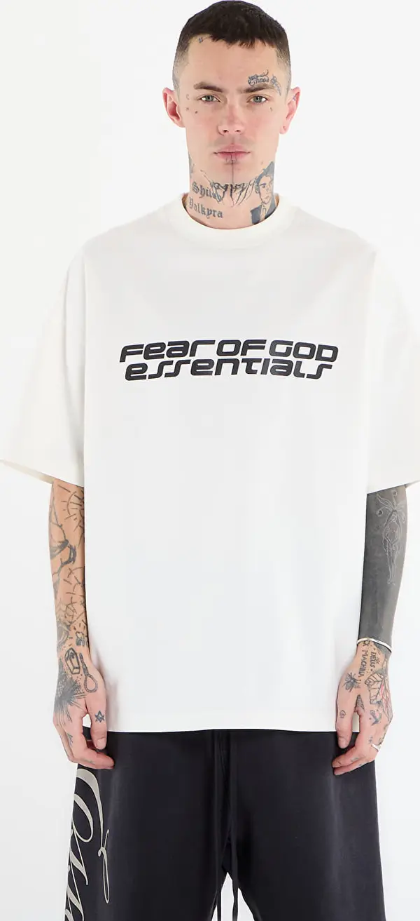 Fear of God Essentials Majice Fear of God Essentials 90'S Short Sleeve Tee Ivory XL