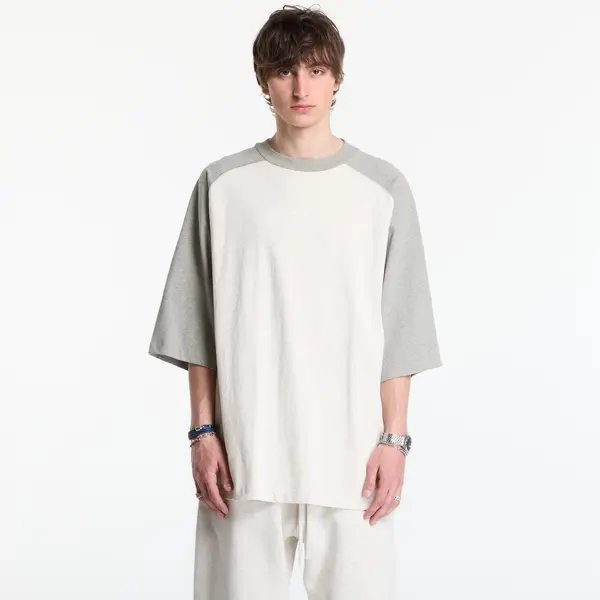Fear of God Essentials Majice Fear of God Essentials Signature Baseball Tee Oatmeal Heather/ Concrete Heather XXL